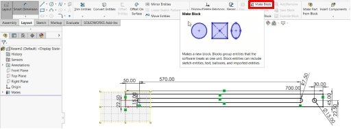 Make Block Feature Make Block Feature